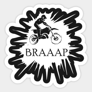 Braaap Splash Sticker